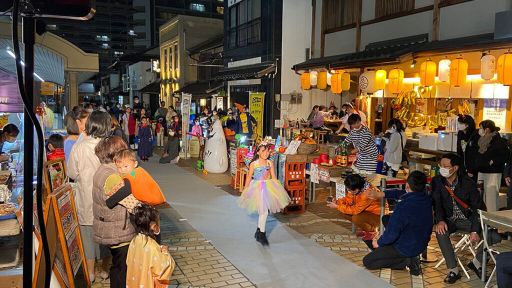 商店街ファッションショー